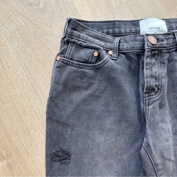 One Teaspoon black jeans / boyfriend style, size 27 - Picture 6 of 6